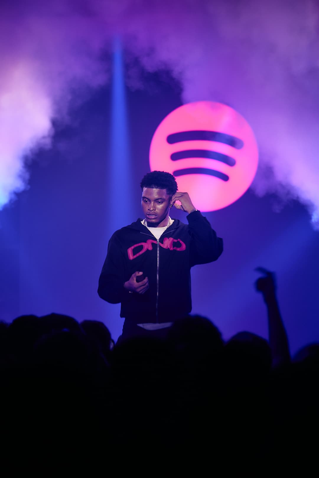 Nemzzz performing at Spotify Hometown in Manchester